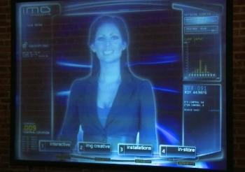 ISME09：虛擬人物互動(dòng)促銷為購(gòu)買帶來新的活力,多媒體信息發(fā)布,信息發(fā)布系統(tǒng)下載,數(shù)字標(biāo)牌Digital Signage