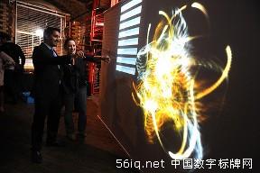 OgilvyOne互動(dòng)活動(dòng)在屏幕上實(shí)現(xiàn)冰淇淋口味數(shù)字化藝術(shù)展示,信息顯示系統(tǒng),多媒體信息發(fā)布系統(tǒng),數(shù)字告示,數(shù)字標(biāo)牌,digital signage