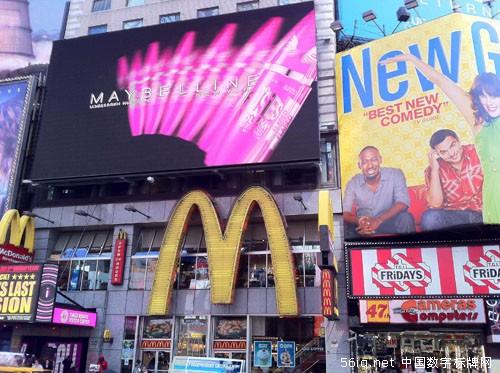 紐約時代廣場上演美寶蓮大型數(shù)字互動活動,多媒體信息發(fā)布系統(tǒng),數(shù)字告示,數(shù)字標牌,信息顯示系統(tǒng),digital signage