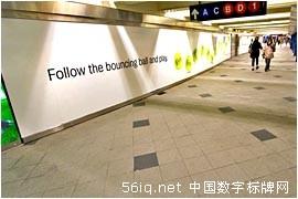 64寸互動數(shù)字標(biāo)牌墻煥發(fā)紐約哥倫比亞圓環(huán)地鐵生機,多媒體信息發(fā)布系統(tǒng),數(shù)字告示,數(shù)字標(biāo)牌,信息顯示系統(tǒng),digital signage