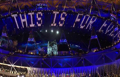 倫敦奧運(yùn)會(huì)上各種顯示技術(shù)爭奇斗艷,多媒體信息發(fā)布系統(tǒng),聯(lián)網(wǎng)數(shù)字告示系統(tǒng),數(shù)字告示,數(shù)字標(biāo)牌,信息顯示系統(tǒng),digital signage