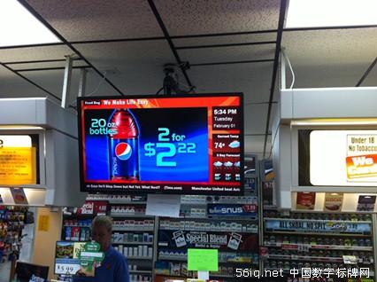 數字標牌：促進便利商店增長速度的有效工具,信息顯示系統(tǒng),多媒體信息發(fā)布系統(tǒng),數字標牌,數字告示，digital signage