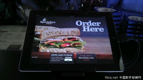 華盛頓某知名連鎖餐館推出iPad 數(shù)字點(diǎn)餐終端,信息顯示系統(tǒng),多媒體信息發(fā)布系統(tǒng),數(shù)字標(biāo)牌,digital signage