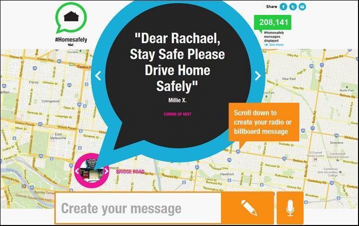 澳大利亞借助<a href='http://m.jsgfmy.com/webpage/tagsList.aspx?TagId=2155'>戶外廣告牌</a>發(fā)起的安全倡議,信息顯示系統(tǒng),多媒體信息發(fā)布系統(tǒng),數(shù)字告示,數(shù)字標牌,digital signage