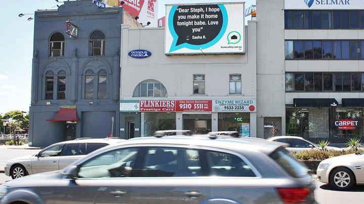 澳大利亞借助戶外廣告牌發(fā)起的安全倡議,信息顯示系統(tǒng),多媒體信息發(fā)布系統(tǒng),數(shù)字告示,數(shù)字標牌,digital signage