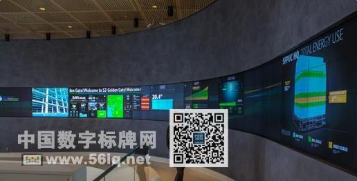 超大型數(shù)字微磚視頻墻閃耀舊金山公用事業(yè)委員會(huì),信息顯示系統(tǒng),多媒體信息發(fā)布系統(tǒng),數(shù)字標(biāo)牌,數(shù)字告示，digital signage