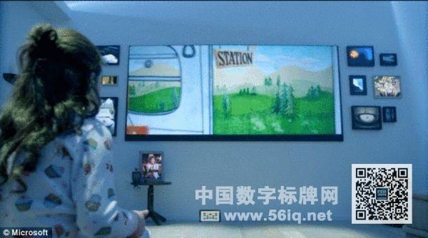  看看微軟設(shè)計的廚房和辦公室!到處是顯示屏,信息顯示系統(tǒng),多媒體信息發(fā)布系統(tǒng),數(shù)字標牌,數(shù)字告示，digital signage