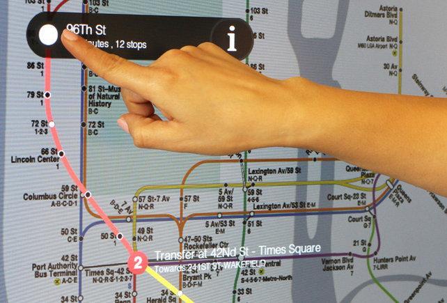 紐約<a href='http://m.jsgfmy.com/webpage/tagsList.aspx?TagId=38'>地鐵</a>擬推出大<a href='http://m.jsgfmy.com/webpage/tagsList.aspx?TagId=98'>觸摸屏</a>設(shè)備，將授權(quán)第三方開(kāi)發(fā)應(yīng)用,信息顯示系統(tǒng),多媒體信息發(fā)布系統(tǒng),數(shù)字標(biāo)牌,數(shù)字告示，digital signage