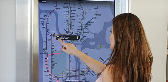 紐約地鐵擬推出大觸摸屏設(shè)備，將授權(quán)第三方開(kāi)發(fā)應(yīng)用,信息顯示系統(tǒng),多媒體信息發(fā)布系統(tǒng),數(shù)字標(biāo)牌,數(shù)字告示，digital signage