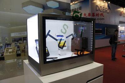 三星展出量產(chǎn)透明顯示技術(shù)產(chǎn)品,信息顯示系統(tǒng),多媒體信息發(fā)布系統(tǒng),數(shù)字標(biāo)牌,數(shù)字告示，digital signage