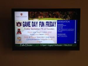 高爾夫中心聯(lián)手鄉(xiāng)村俱樂部打造數(shù)字標(biāo)牌私人網(wǎng)絡(luò),信息顯示系統(tǒng),多媒體信息發(fā)布系統(tǒng),數(shù)字標(biāo)牌,數(shù)字告示，digital signage