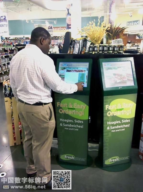 數(shù)字標(biāo)牌進(jìn)駐美國連鎖超市提升消費(fèi)者購物體驗(yàn),信息顯示系統(tǒng),多媒體信息發(fā)布系統(tǒng),數(shù)字標(biāo)牌,數(shù)字告示，digital signage