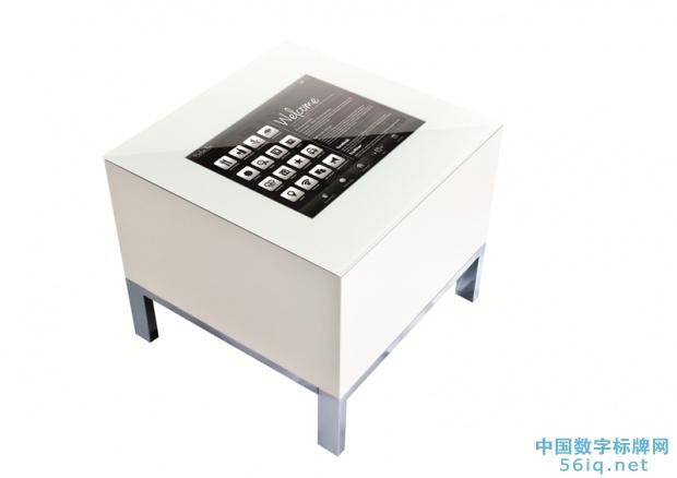 使用穿透玻璃技術(shù)的交互式咖啡桌,信息顯示系統(tǒng),多媒體信息發(fā)布系統(tǒng),數(shù)字標(biāo)牌,數(shù)字告示，digital signage