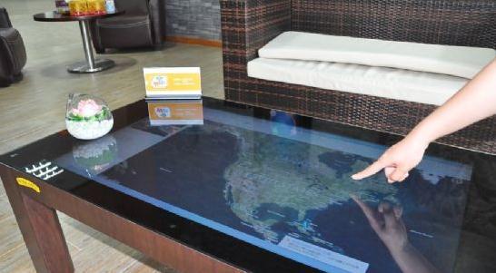 PMI擬態(tài)桌強(qiáng)勢(shì)來(lái)襲，時(shí)尚茶幾與科技互動(dòng)指尖切換,信息顯示系統(tǒng),多媒體信息發(fā)布系統(tǒng),數(shù)字標(biāo)牌,數(shù)字告示，digital signage