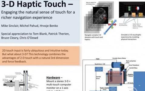 虛擬瞬間變真實!微軟推3D觸覺反饋觸摸屏,信息顯示系統(tǒng),多媒體信息發(fā)布系統(tǒng),數(shù)字標(biāo)牌,數(shù)字告示，digital signage