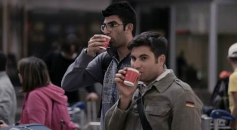 智能咖啡機，打哈欠就有免費咖啡送,信息顯示系統(tǒng),多媒體信息發(fā)布系統(tǒng),數(shù)字標牌,數(shù)字告示，digital signage