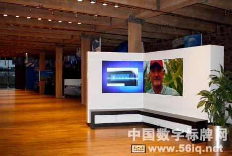 數(shù)字標牌讓Raven Industries公司大廳熠熠生輝,多媒體信息發(fā)布系統(tǒng),數(shù)字標牌,數(shù)字告示，digital signage