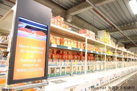 比利時200多個Colruyt 超市部署數(shù)字標(biāo)牌解決方案,多媒體信息發(fā)布系統(tǒng),數(shù)字標(biāo)牌,數(shù)字告示，digital signage