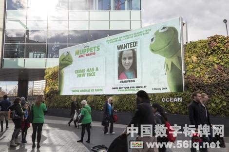 　　　　迪斯尼音樂劇《木偶通緝犯》展開戶外數(shù)字宣傳,信息顯示系統(tǒng),多媒體信息發(fā)布系統(tǒng),數(shù)字標(biāo)牌,數(shù)字告示，digital signage