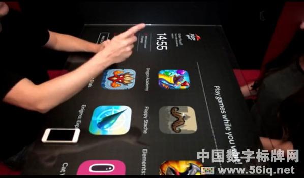 未來的餐廳或?qū)⒁杂螒蚧?信息顯示系統(tǒng),多媒體信息發(fā)布系統(tǒng),數(shù)字標(biāo)牌,數(shù)字告示，digital signage