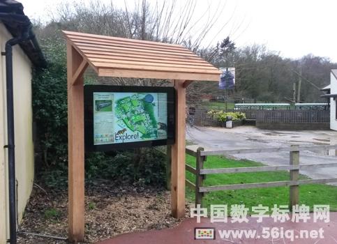 英國動物園部署交互式數(shù)字標(biāo)牌,數(shù)字標(biāo)牌,數(shù)字告示，digital signage