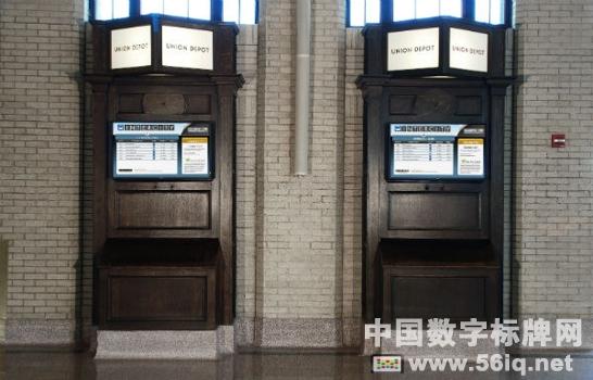 圣保羅聯(lián)合車站使用數(shù)字標(biāo)牌引導(dǎo)旅客,多媒體信息發(fā)布系統(tǒng),數(shù)字標(biāo)牌,數(shù)字告示，digital signage