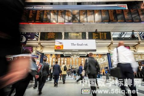 倫敦利物浦街道車站新增四塊全動態(tài)數(shù)字景觀標牌 ,多媒體信息發(fā)布系統(tǒng),數(shù)字標牌,數(shù)字告示，digital signage