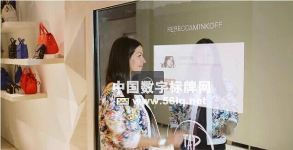 Rebecca Minkoff在紐約SoHo開了第一個互動商店,多媒體信息發(fā)布系統(tǒng),數(shù)字標牌,數(shù)字告示，digital signage