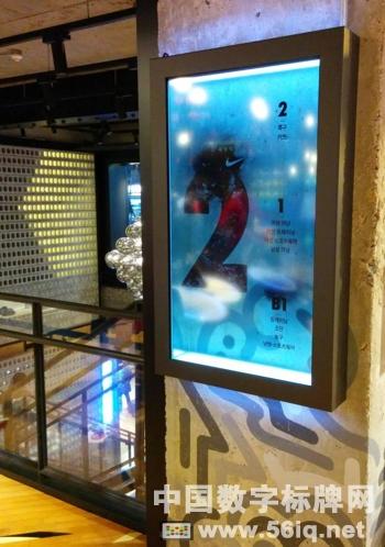 首爾江南區(qū)耐克旗艦店數(shù)字標(biāo)牌大放異彩,多媒體信息發(fā)布系統(tǒng),數(shù)字標(biāo)牌,數(shù)字告示，digital signage