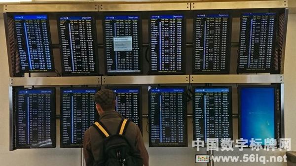 數字標牌和“藍屏死機”現象,多媒體信息發(fā)布系統(tǒng),數字標牌,數字告示，digital signage