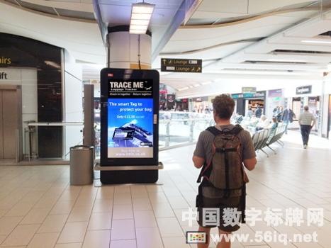 有了數(shù)字標(biāo)牌再也不用為丟失行李而煩惱了,多媒體信息發(fā)布系統(tǒng),數(shù)字標(biāo)牌,數(shù)字告示，digital signage