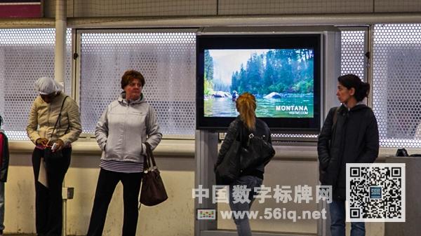 戶外數(shù)字廣告將蒙大拿廣闊天空帶到紐約,多媒體信息發(fā)布系統(tǒng),數(shù)字標(biāo)牌,數(shù)字告示，digital signage