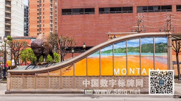 戶外數(shù)字廣告將蒙大拿廣闊天空帶到紐約,多媒體信息發(fā)布系統(tǒng),數(shù)字標(biāo)牌,數(shù)字告示，digital signage