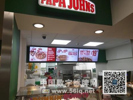 英國(guó)高速休息站菜單實(shí)現(xiàn)數(shù)字化,多媒體信息發(fā)布系統(tǒng),數(shù)字標(biāo)牌,數(shù)字告示，digital signage