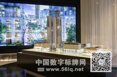 LCD視頻墻幫助房產(chǎn)商銷售佛羅里達(dá)公寓,多媒體信息發(fā)布系統(tǒng),數(shù)字標(biāo)牌,數(shù)字告示，digital signage