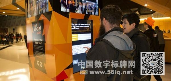 互動數(shù)字屏幕塔點亮珀斯競技場,多媒體信息發(fā)布系統(tǒng),數(shù)字標(biāo)牌,數(shù)字告示，digital signage