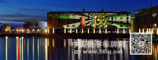 博物館的別樣圣誕歡迎儀式,多媒體信息發(fā)布系統(tǒng),數(shù)字標(biāo)牌,數(shù)字告示，digital signage