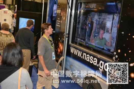 數(shù)字標牌：公眾了解空間站的窗口,多媒體信息發(fā)布系統(tǒng),數(shù)字標牌,數(shù)字告示，digital signage