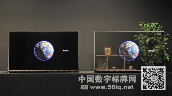 透明OLED，全新加入松下現(xiàn)有產(chǎn)品線,多媒體信息發(fā)布系統(tǒng),數(shù)字標(biāo)牌,數(shù)字告示，digital signage