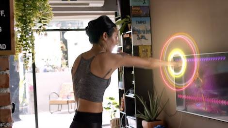 Uniigym的虛擬互動(dòng)健身系統(tǒng),多媒體<a href='http://m.jsgfmy.com/webpage/tagsList.aspx?TagId=133'>信息發(fā)布系統(tǒng)</a>,數(shù)字標(biāo)牌,數(shù)字告示，digital signage