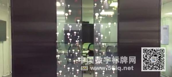 內(nèi)置透明OLED屏的自動滑門強勢助力會議室入口升級,多媒體信息發(fā)布系統(tǒng),數(shù)字標牌,數(shù)字告示，digital signage