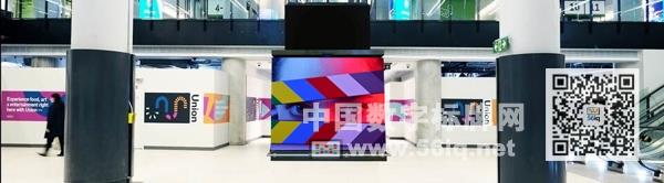 視頻墻讓聯(lián)合車站再次活力滿滿,多媒體信息發(fā)布系統(tǒng),數(shù)字標(biāo)牌,數(shù)字告示，digital signage