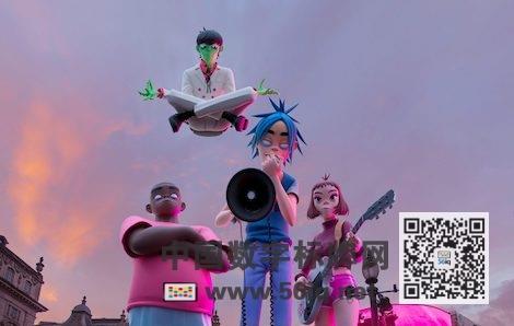 Gorillaz的超酷現(xiàn)場，多媒體信息發(fā)布系統(tǒng)，數(shù)字標(biāo)牌，數(shù)字告示，digital signage